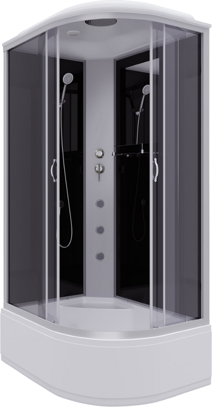 Душевая кабина Niagara Classic NG-2510-14LG 120х80 см, с гидромассажем