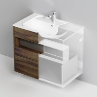 Мебель для ванной комнаты AM.PM Func 80 дуб крафт