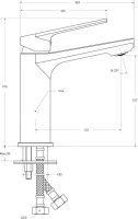 Смеситель Cezares Comfort LS-01-W0 хром Смеситель Cezares Comfort LS-01-W0 хром