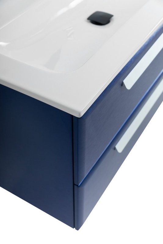 Тумба под раковину без столешницы Cezares Eco Cer-N 100 sapfiro, ручки сатин