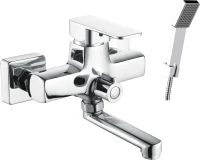 Смеситель для ванны с душем D-lin 368-1 D147368-1 хром Смеситель для ванны с душем D-lin 368-1 D147368-1 хром
