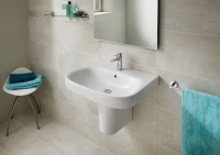 Раковина Roca Debba 60x48 с полупьедесталом Раковина Roca Debba 60x48 с полупьедесталом