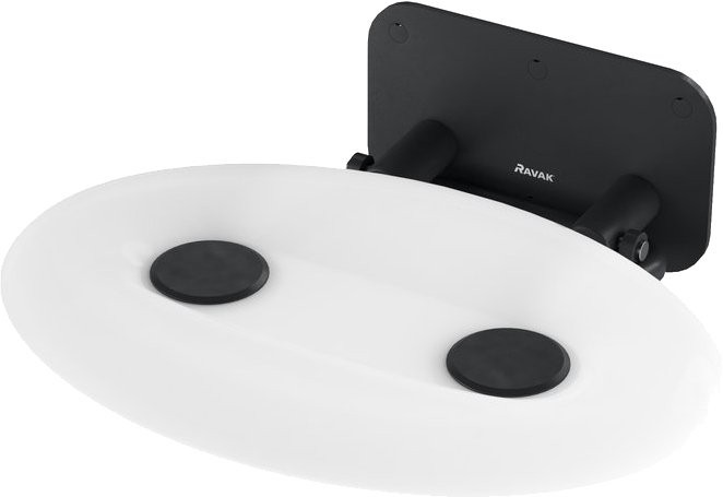 Сиденье для душа Ravak Ovo Р II opal, black
