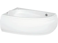 Акриловая ванна Cersanit Joanna L 150x95 см, угловая, левая, встраиваемая, белая, асимметричная, на ножках