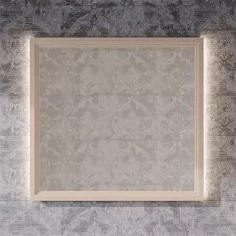 Зеркало KERAMA MARAZZI Pompei 80 с подсветкой, бежевое