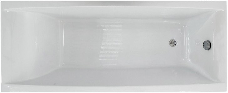 Акриловая ванна Triton Джена 170x70 см, пристенная, белая, на ножках