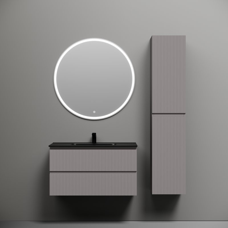 Мебель для ванной комнаты Sancos Snob T 90 doha soft, раковина CN7002MB