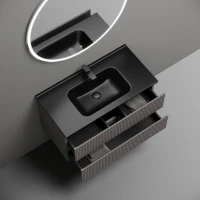 Мебель для ванной комнаты Sancos Snob T 90 doha soft, раковина CN7002MB