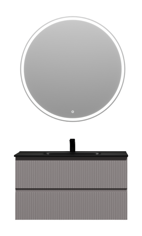 Мебель для ванной комнаты Sancos Snob T 90 doha soft, раковина CN7002MB