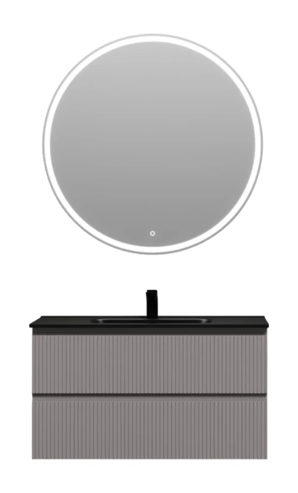 Мебель для ванной комнаты Sancos Snob T 90 doha soft, раковина CN7002MB