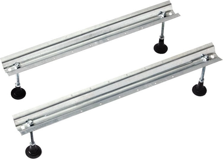 Акриловая ванна Ravak Chrome Slim 180x80 см, пристенная, белая, на ножках