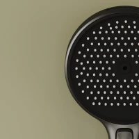 Душевой комплект Sancos Space SC3006GMG вороненая сталь, С ВНУТРЕННЕЙ ЧАСТЬЮ
