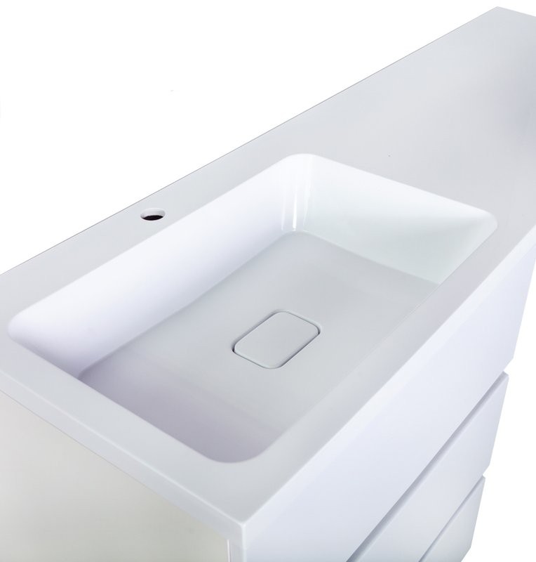 Тумба с раковиной Orange Sistema 130 L под стиральную машину