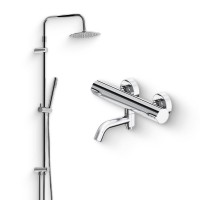 Душевой комплект Термостат Damixa Scandinavian Pure 363000000 + Стойка 936000000