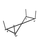 Акриловая ванна Aquanet Nexus 362755 170x70 см, пристенная, белая, с каркасом