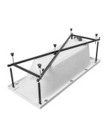 Акриловая ванна Aquanet Nexus 362755 170x70 см, пристенная, белая, с каркасом