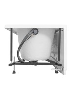 Акриловая ванна Aquanet Nexus 362755 170x70 см, пристенная, белая, с каркасом