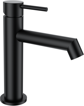 Смеситель для раковины Wonzon & Woghand WW-H1063-MB черный матовый