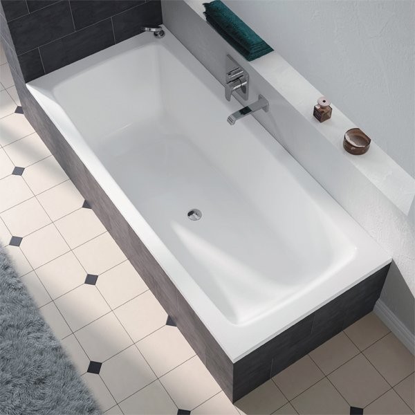 Стальная ванна Kaldewei Cayono Duo 170x75 см, встраиваемая, на ножках