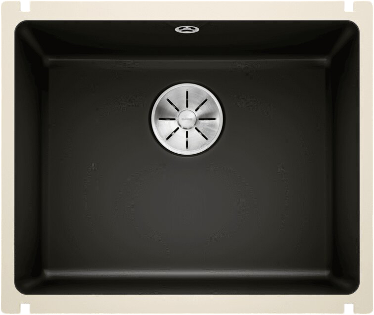 Комплект Мойка Blanco Subline 500-U черная + Измельчитель Franke