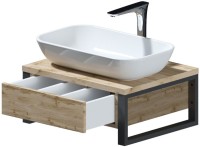 Тумба под раковину 1MarKa Grunge Loft 60П дуб вотан