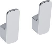 Крючок AM.PM Func A8F35600 хром, на шурупах, 2 шт