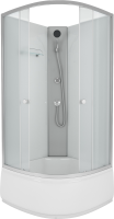 Душевая кабина Niagara Eco E90/40/MT/BK 90х90 см, без крыши