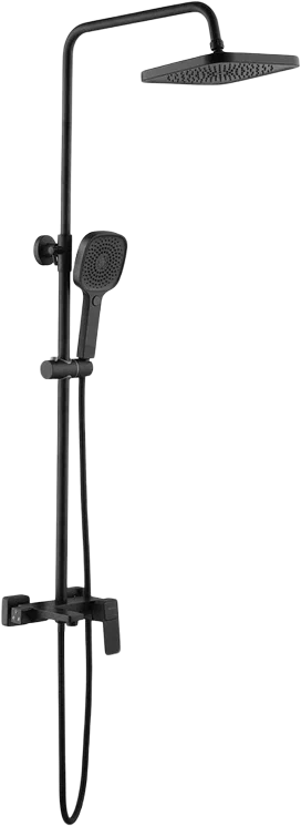 Душевая стойка Shevanik S9736H черная
