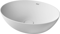 Накладная раковина D&K Matrix DT1390708 матовый фарфор, 41 см