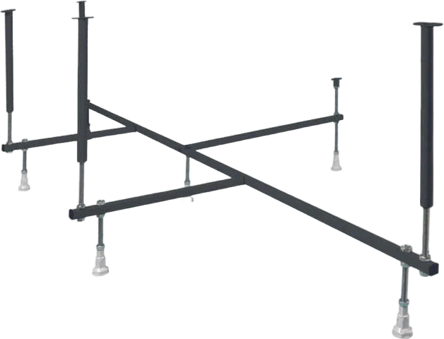 Акриловая ванна EUROLUX Rimini 150x150 см, угловая, пристенная, белая, четверть круга, с каркасом, 150х150, с каркасом