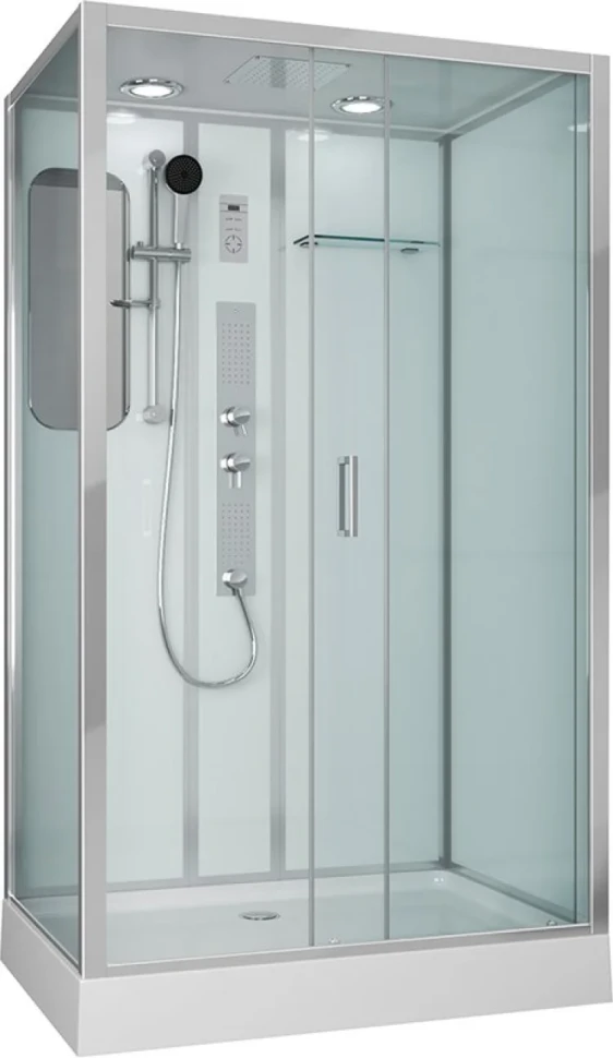 Душевая кабина Niagara Premium NG-6012-01GQR 120х80х210 правая, с низким поддоном
