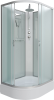Душевая кабина Niagara Classic NG-33184-14RBKT 110х80 см, без крыши, с тропическим душем