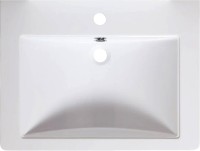 Тумба с раковиной Runo Парма 60, напольная, 2 двери