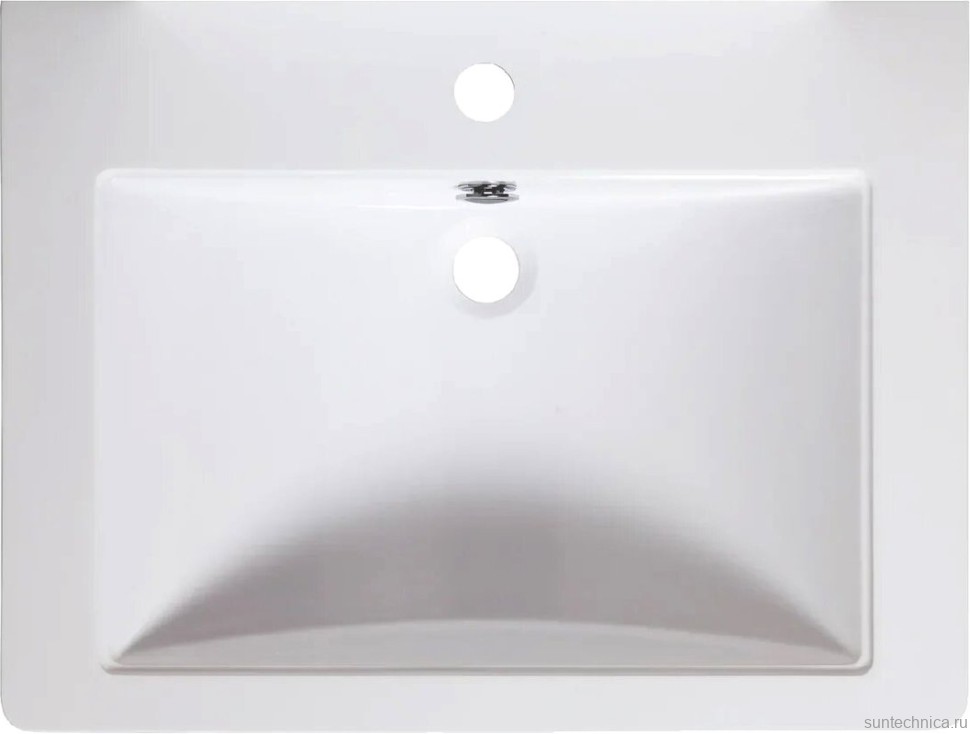 Тумба с раковиной Runo Парма 60, напольная, 2 двери