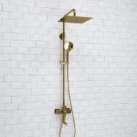 Душевая стойка Wasserkraft Sauer A171.261.207.PG золото