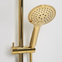 Душевая стойка Wasserkraft Sauer A171.261.207.PG золото
