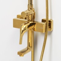Душевая стойка Wasserkraft Sauer A171.261.207.PG золото