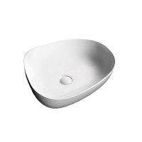 Накладная раковина Ceruttispa CR0044C 55 глянцевая белая