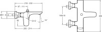 Душевой комплект Смеситель Jacob Delafon Aleo E72282-CP + Гарнитур Citrus E12907-CP