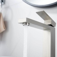 Смеситель для раковины Shevanik S7011L сатин Смеситель для раковины Shevanik S7011L сатин