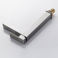 Смеситель для раковины Shevanik S7011L сатин Смеситель для раковины Shevanik S7011L сатин