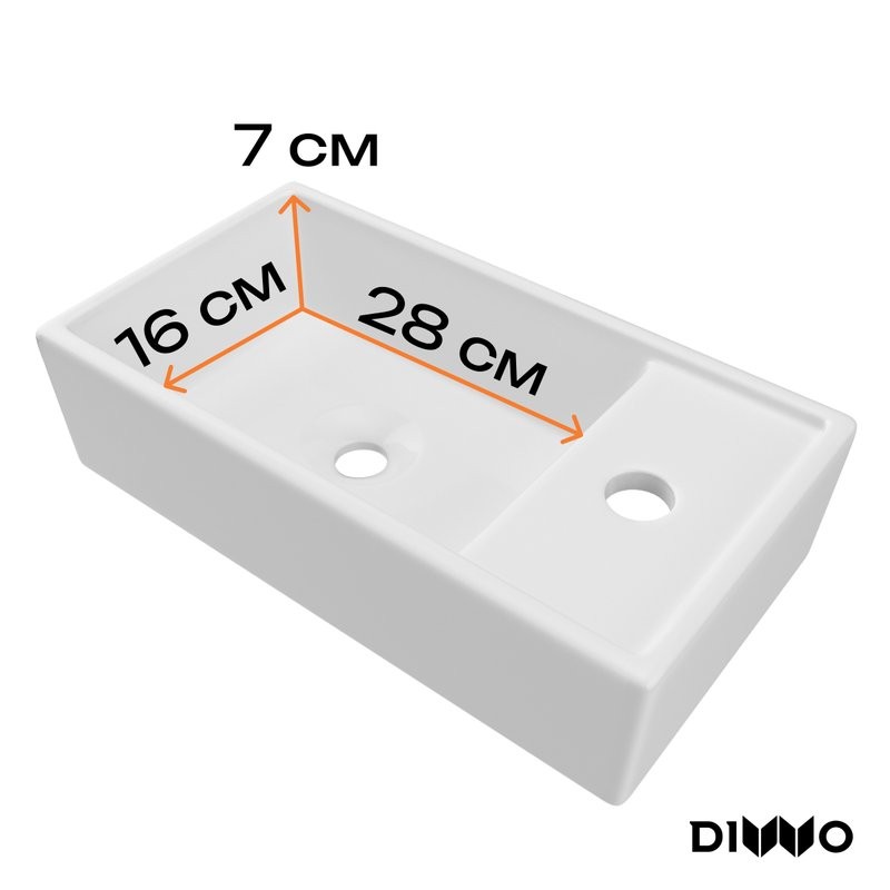 Тумба с раковиной DIWO Анапа 40 подвесная