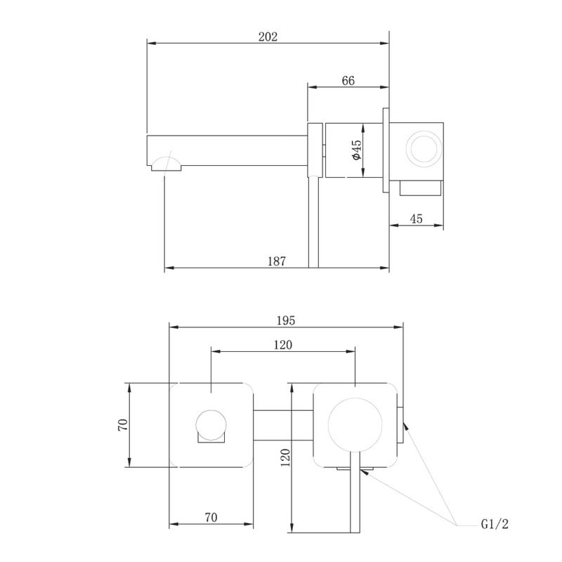 Смеситель для раковины Abber Emotion AF8812NG С ВНУТРЕННЕЙ ЧАСТЬЮ, никель