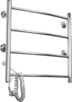 Полотенцесушитель электрический Domoterm Классик DMT 109-4 L с полотенцедержателем