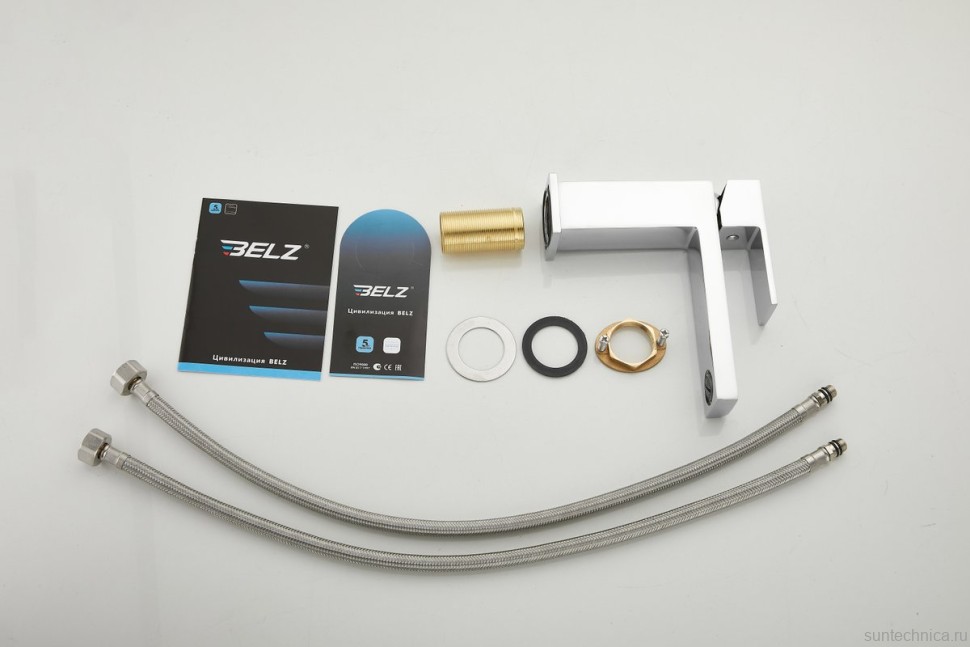 Смеситель для раковины BELZ B672 B10672 хром