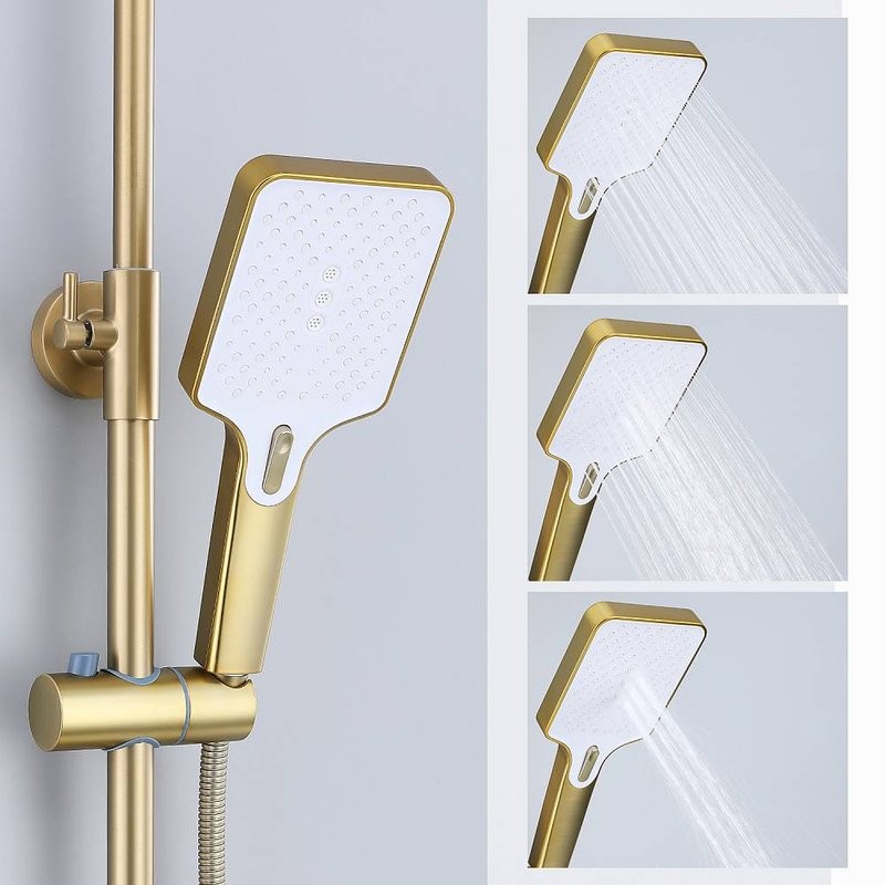 Душевая стойка Splenka S30 S30.24.03 сатин золотой