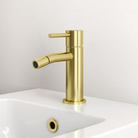 Смеситель для биде Sancos Etna, брашированное золото, PVD покрытие, SC9005BG Смеситель для биде Sancos Etna, брашированное золото, PVD покрытие, SC9005BG