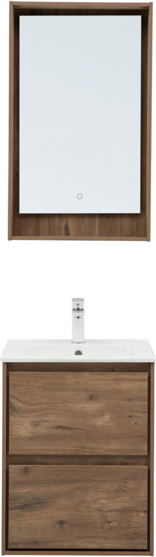 Мебель для ванной комнаты Aquanet Милан 50 подвесная, дуб рустикальный