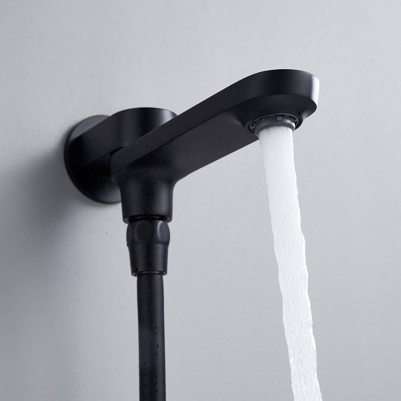 Душевая система встраиваемая Shevanik S4335H, черный