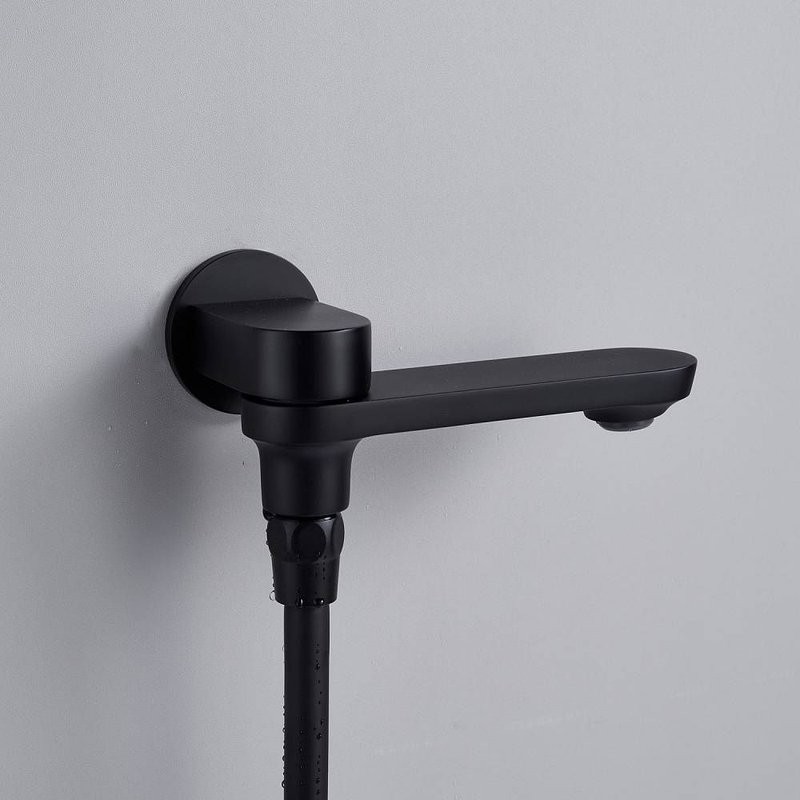 Душевая система встраиваемая Shevanik S4335H, черный